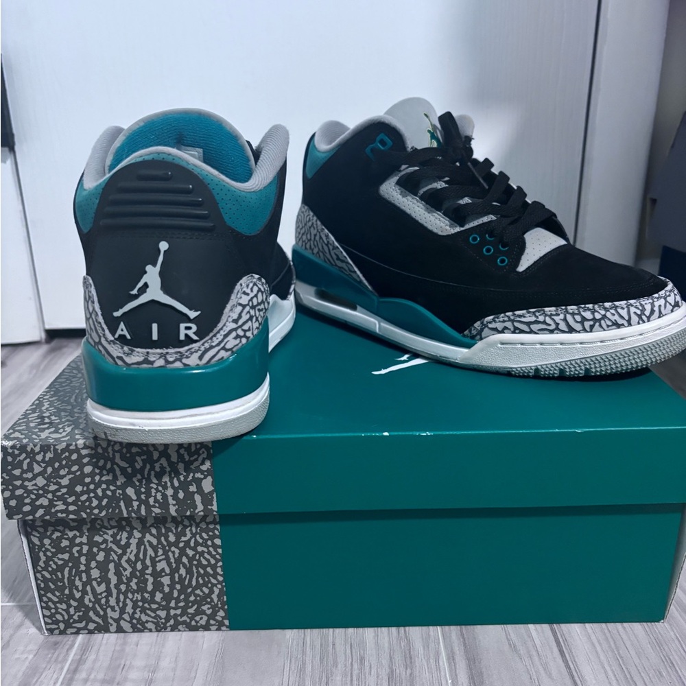 Pine green 3s